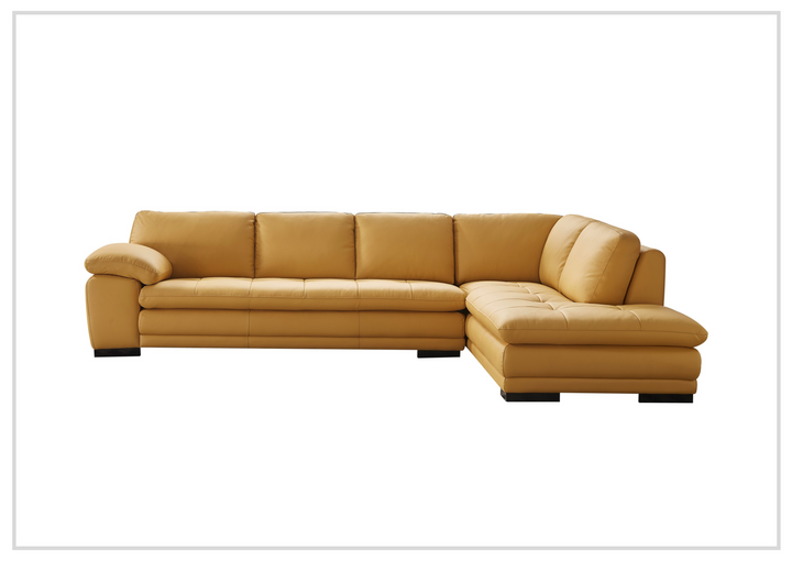 Gio Italia Vierra Premium Leather Corner Sectional-SOFABED