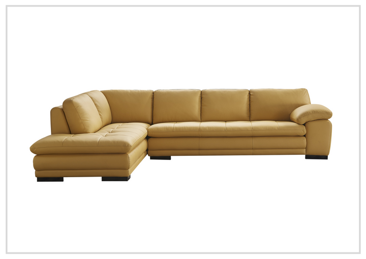 Gio Italia Vierra Premium Leather Corner Sectional-SOFABED