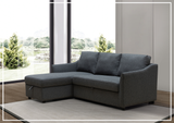 Gio Italia Merax L-Shaped Full XL Sectional Sleeper Sofa w/ Storage Chaise-Sofabed