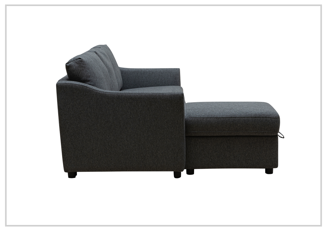 Gio Italia Merax L-Shaped Full XL Sectional Sleeper Sofa w/ Storage Chaise-Sofabed