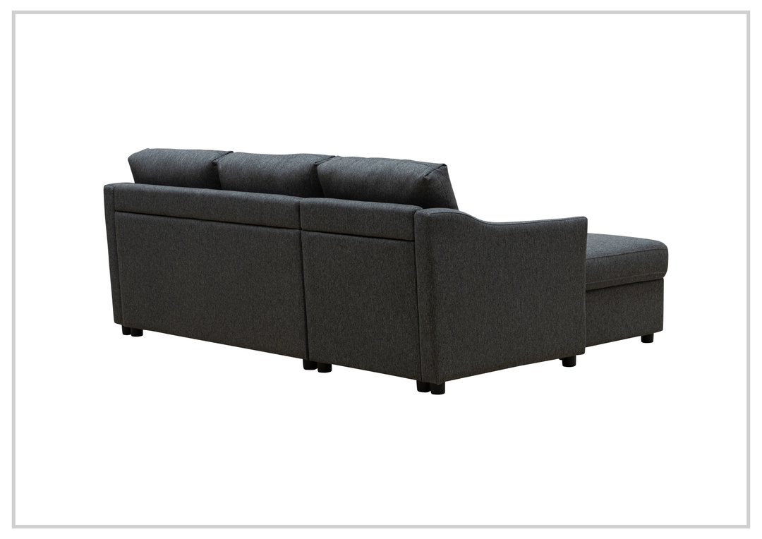 Gio Italia Merax L-Shaped Full XL Sectional Sleeper Sofa w/ Storage Chaise-Sofabed