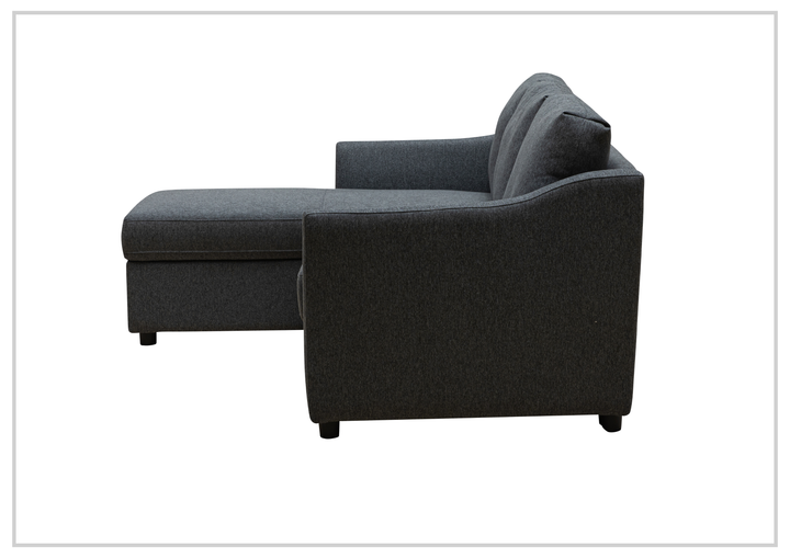 Gio Italia Merax L-Shaped Full XL Sectional Sleeper Sofa w/ Storage Chaise-Sofabed