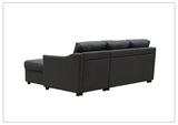 Gio Italia Merax L-Shaped Full XL Sectional Sleeper Sofa w/ Storage Chaise