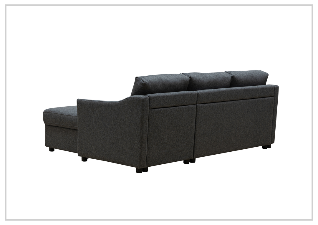 Gio Italia Merax L-Shaped Full XL Sectional Sleeper Sofa w/ Storage Chaise