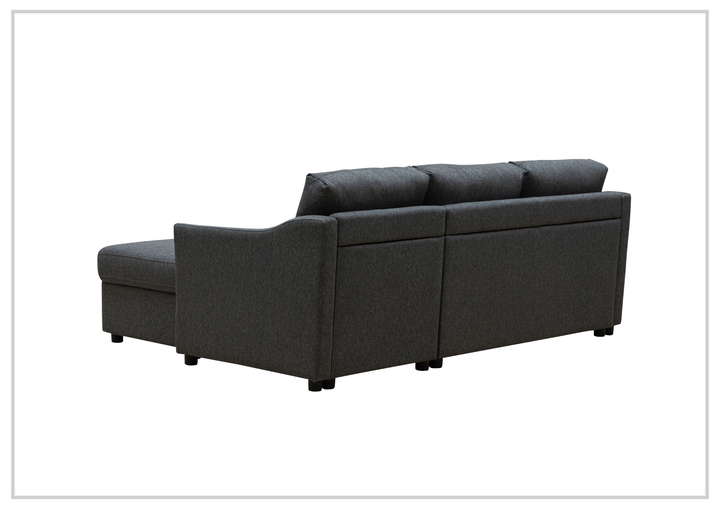Gio Italia Merax L-Shaped Full XL Sectional Sleeper Sofa w/ Storage Chaise