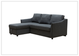 Gio Italia Merax L-Shaped Full XL Sectional Sleeper Sofa w/ Storage Chaise-Sofabed