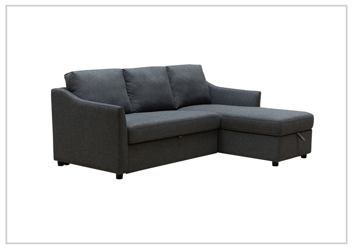 Gio Italia Merax L-Shaped Full XL Sectional Sleeper Sofa w/ Storage Chaise