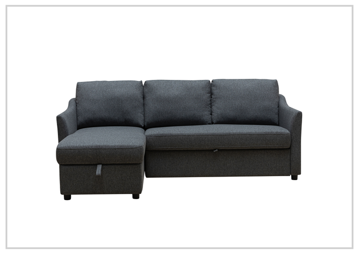 Gio Italia Merax L-Shaped Full XL Sectional Sleeper Sofa w/ Storage Chaise-Sofabed