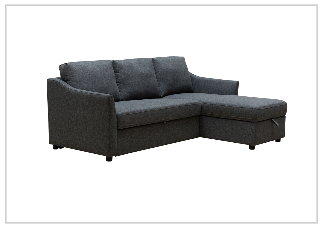 Gio Italia Merax L-Shaped Full XL Sectional Sleeper Sofa w/ Storage Chaise