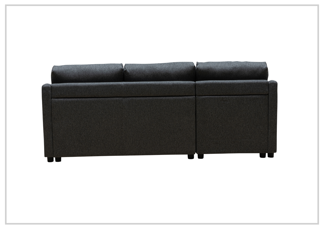Gio Italia Merax L-Shaped Full XL Sectional Sleeper Sofa w/ Storage Chaise-Sofabed