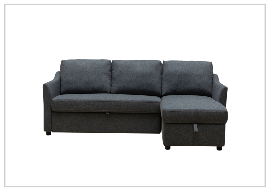 Gio Italia Merax L-Shaped Full XL Sectional Sleeper Sofa w/ Storage Chaise