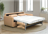 Gio Italia New York Fabric Queen Size Affordable Sleeper Sofa with Memory Foam-sofabed