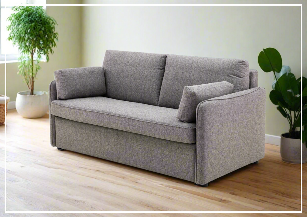 Gio Italia New York Fabric Queen Size Affordable Sleeper Sofa with Memory Foam-sofabed
