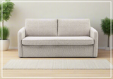 Gio Italia New York Fabric Queen Size Affordable Sleeper Sofa with Memory Foam-sofabed