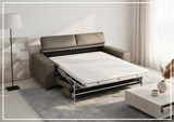 Gio Italia Paris Leather Queen Sleeper Sofa