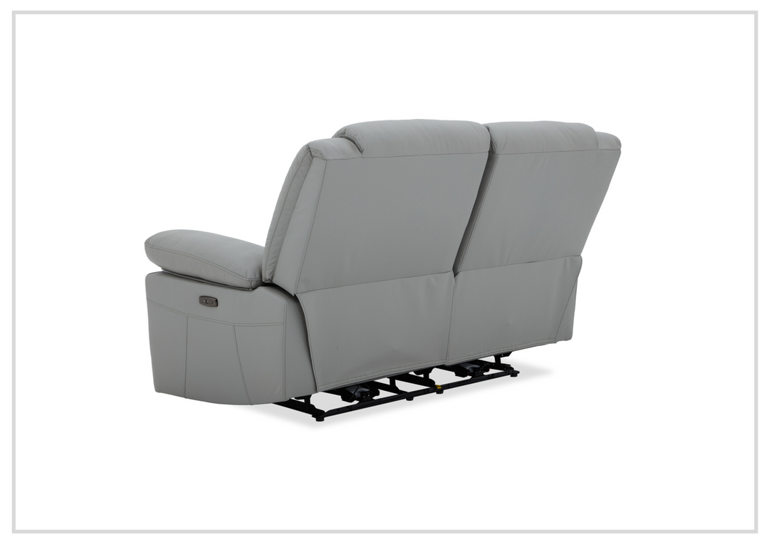 Gio Italia Wyatt Dual Power Leather Recliner Loveseat-SOFABED