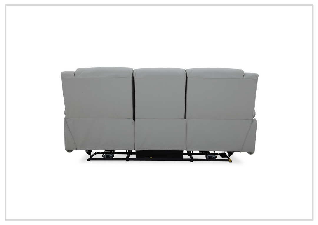 Wyatt Modern  3-Seater Leather Recliner Sofa- SOFABED