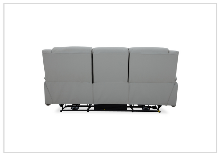 Wyatt Modern  3-Seater Leather Recliner Sofa- SOFABED