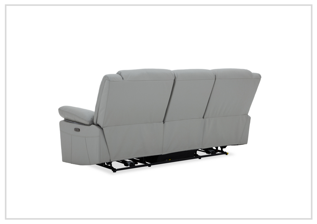 Wyatt Modern  3-Seater Leather Recliner Sofa- SOFABED
