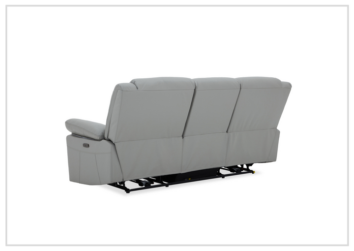 Wyatt Modern  3-Seater Leather Recliner Sofa- SOFABED