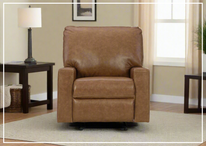 Gio Italia Bella Leather Rocker Recliner Chair