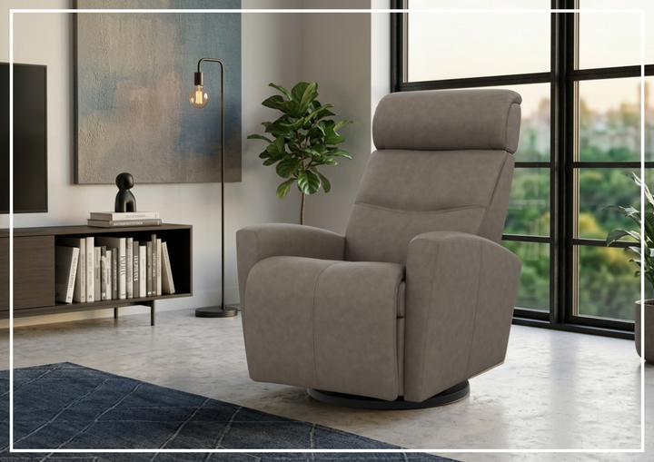 Fjords Milan Power Recliner Chair with Swivel Glider Base