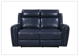 Gio Italia Jaspero Power Reclining Leather 2 Seater Sofa