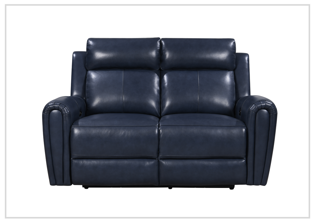 Gio Italia Jaspero Power Reclining Leather 2 Seater Sofa