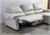 Gio Italia Elara Full-Grain Leather Recliner Sectional-SOFABED
