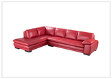 Gio Italia Vierra Premium Leather Corner Sectional-SOFABED