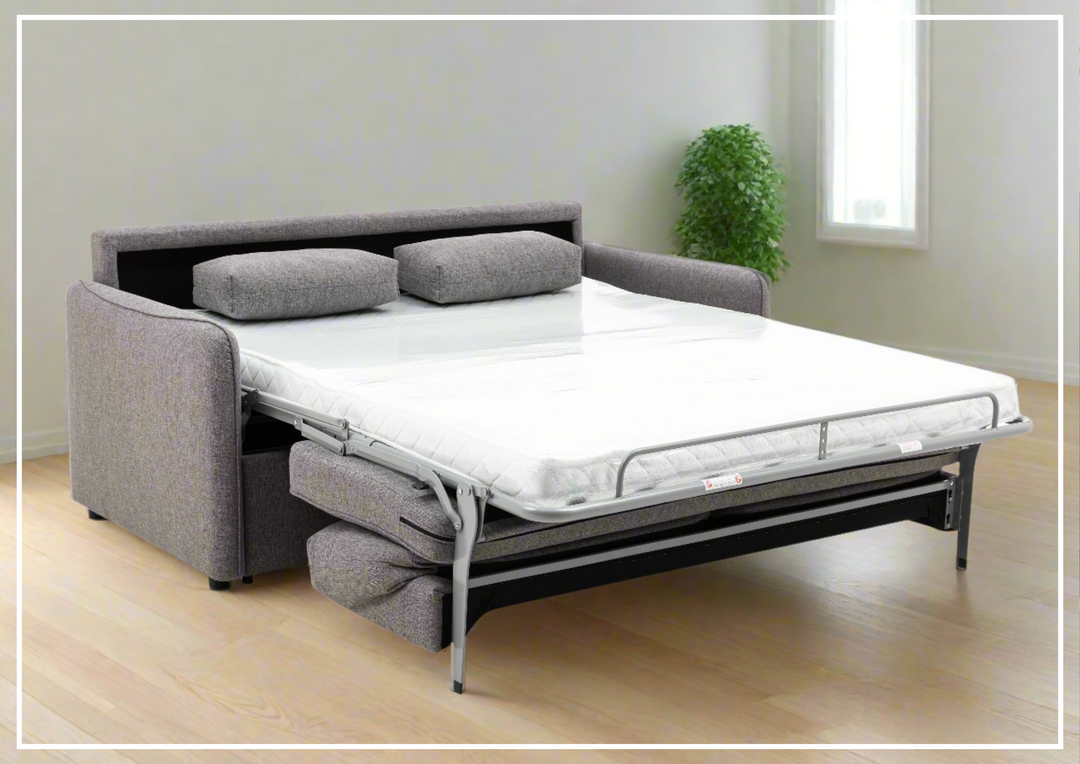 Gio Italia New York Full XL Size Sleeper Sofa with Memory Foam-Sofabed