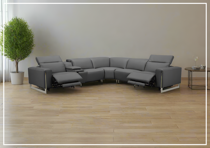Gio Italia Picasso 6 Pcs Motion Recliner Sectional Sofa