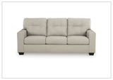 Gio Italia  Salvatore 3-Seater Queen Leather Sofa Sleeper