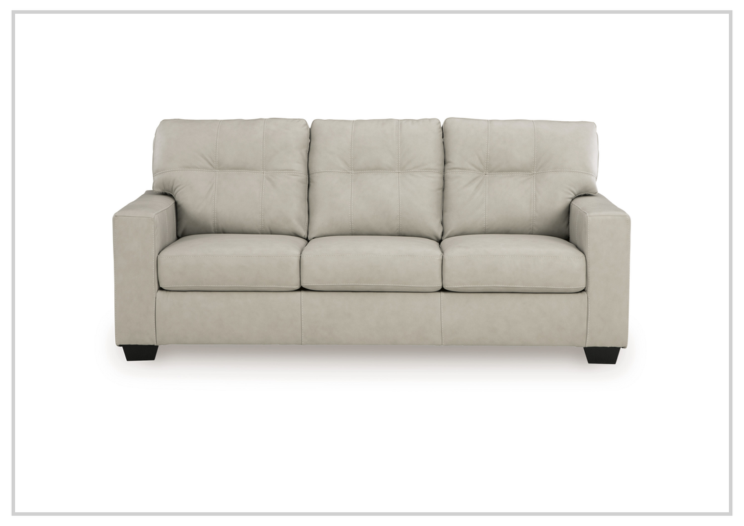 Gio Italia  Salvatore 3-Seater Queen Leather Sofa Sleeper