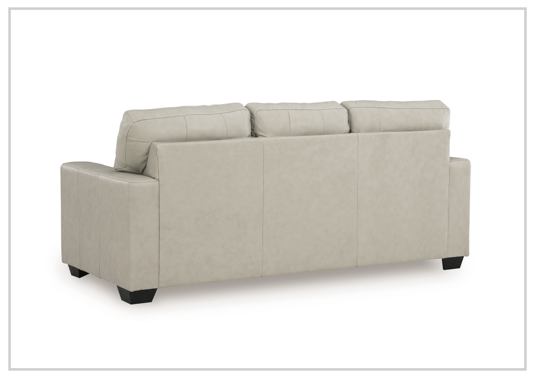 Gio Italia  Salvatore 3-Seater Queen Leather Sofa Sleeper