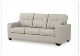Gio Italia  Salvatore 3-Seater Queen Leather Sofa Sleeper