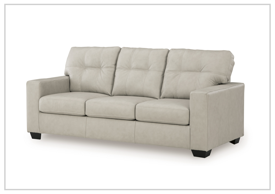 Gio Italia  Salvatore 3-Seater Queen Leather Sofa Sleeper