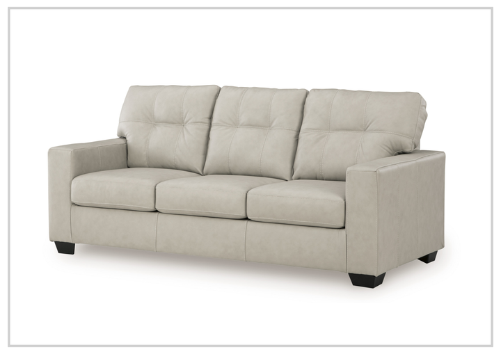 Gio Italia  Salvatore 3-Seater Queen Leather Sofa Sleeper
