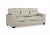 Gio Italia  Salvatore 3-Seater Queen Leather Sofa Sleeper