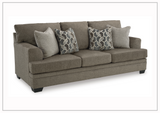 Gio Italia Seabrook 3-Seater Sofa  in Taupe Finishes