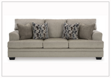 Gio Italia Seabrook 3-Seater Sofa  in Taupe Finishes