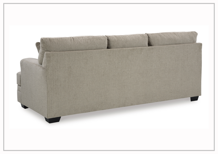 Gio Italia Seabrook 3-Seater Sofa  in Taupe Finishes