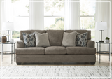 Gio Italia Seabrook 3-Seater Sofa  in Taupe Finishes