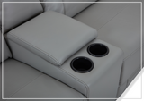 Gio Italia Wyatt 6-Piece Sectional with Power Recliners-SOFABED