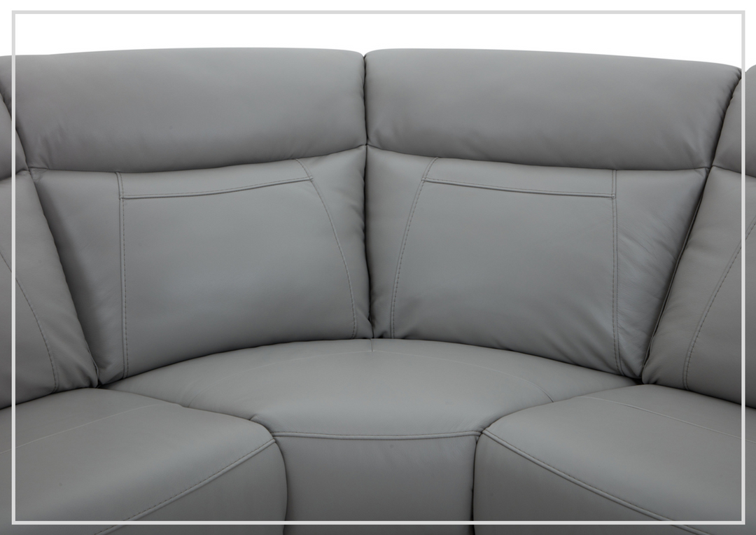 Gio Italia Wyatt 6-Piece Sectional with Power Recliners-SOFABED