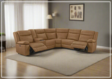 Gio Italia Wyatt 6-Piece Sectional with Power Recliners-SOFABED