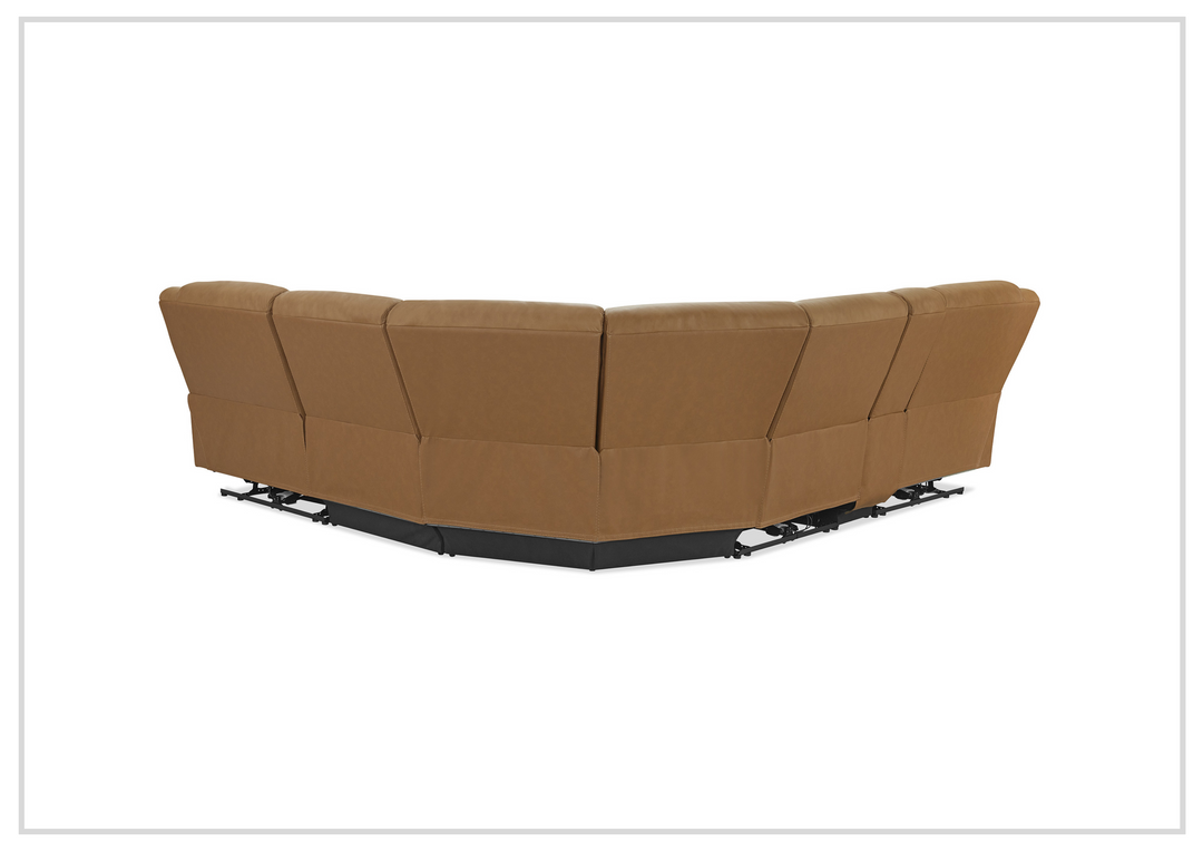 Gio Italia Wyatt 6-Piece Sectional with Power Recliners-SOFABED