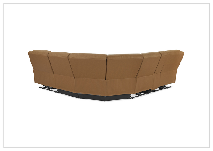 Gio Italia Wyatt 6-Piece Sectional with Power Recliners-SOFABED
