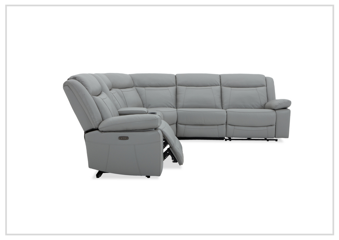 Gio Italia Wyatt 6-Piece Sectional with Power Recliners-SOFABED