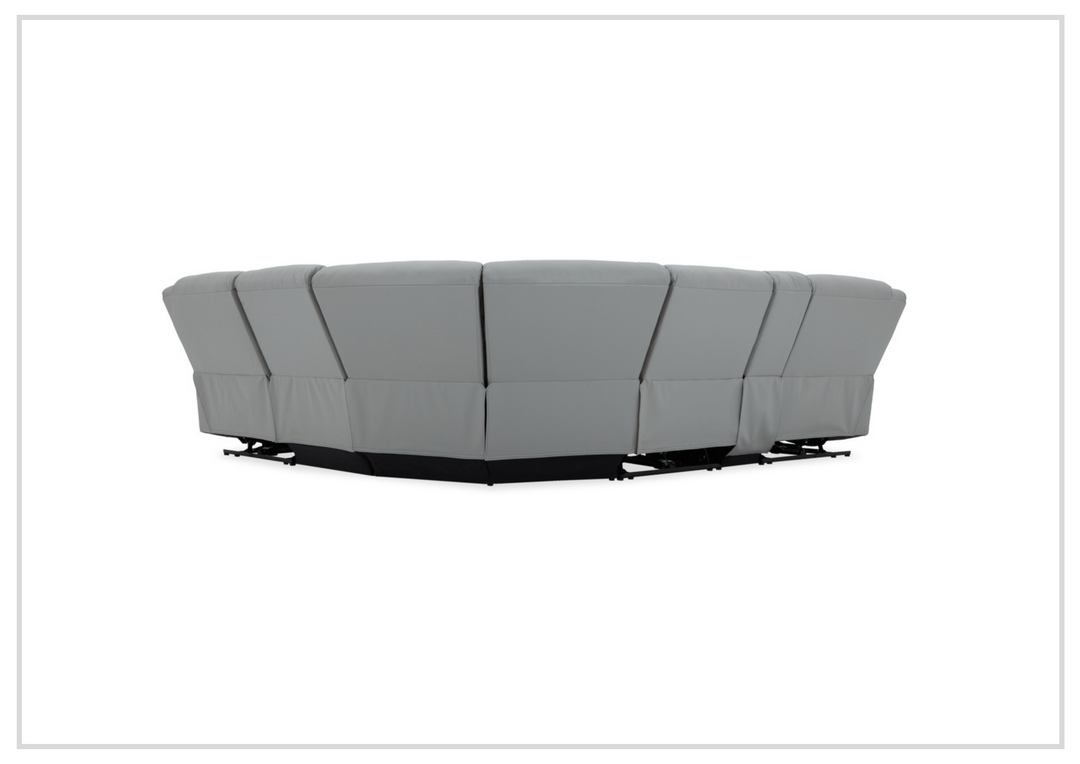 Gio Italia Wyatt 6-Piece Sectional with Power Recliners-SOFABED
